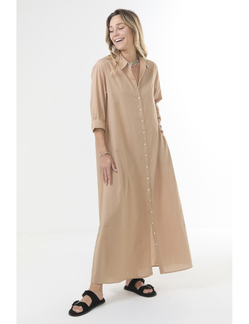 Robe BODEN - Hazelnut