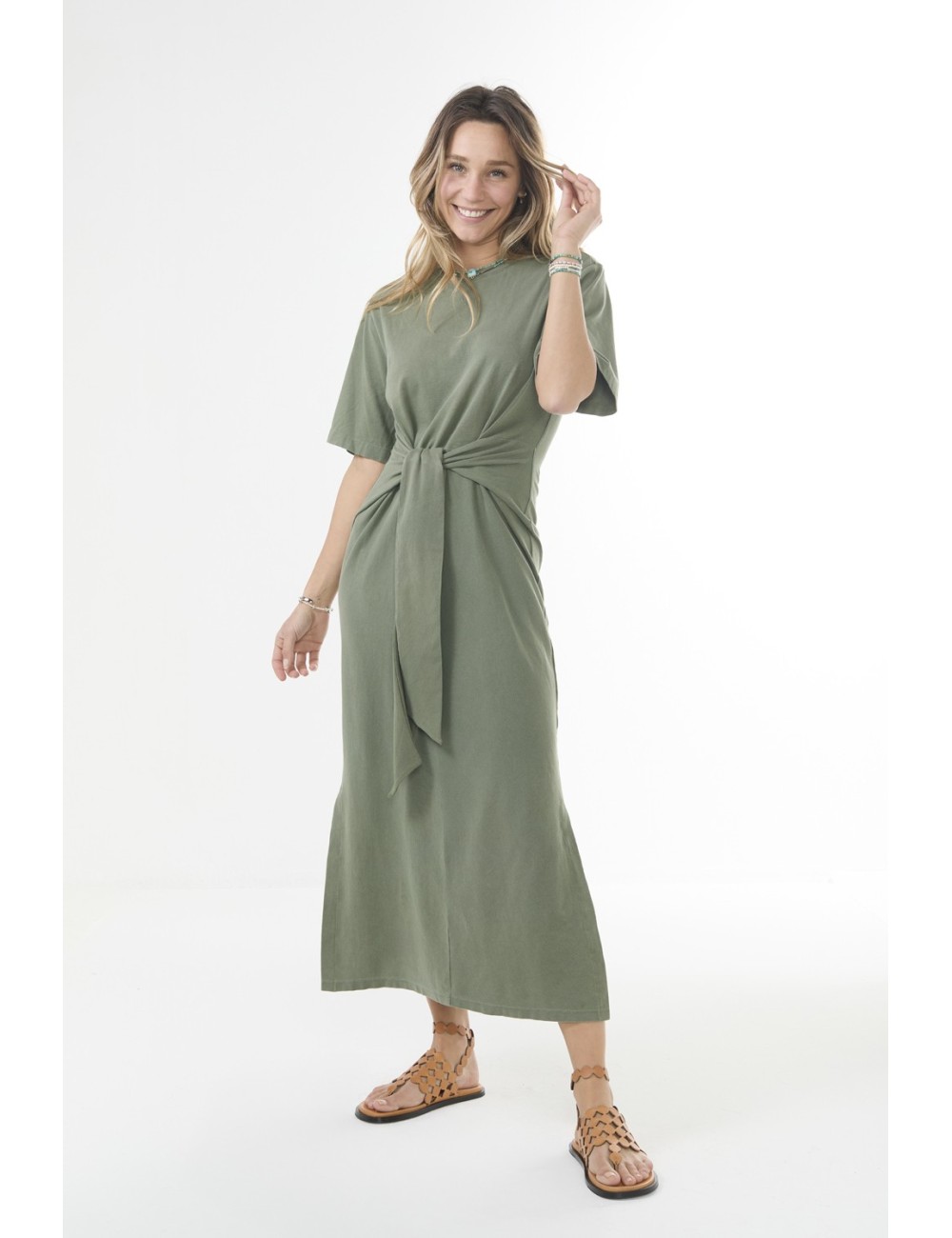 Robe TIANNA Vintage Seagrass - Vert