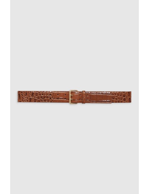 Ceinture MILA - Embossed Brown
