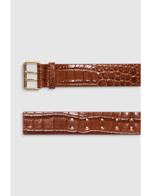 Ceinture MILA - Embossed Brown
