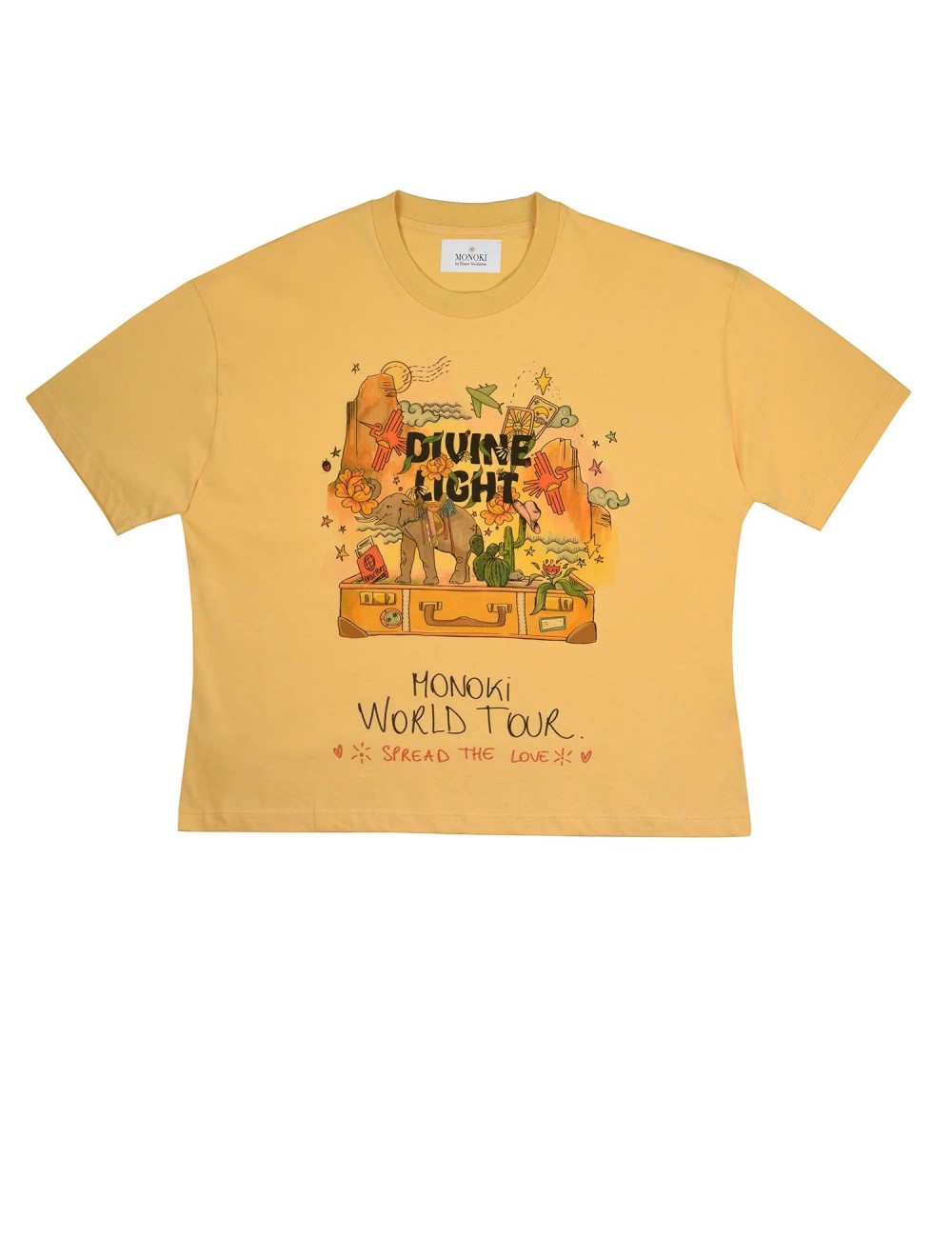 Tee-shirt DIVINE DELIGHT - Corail