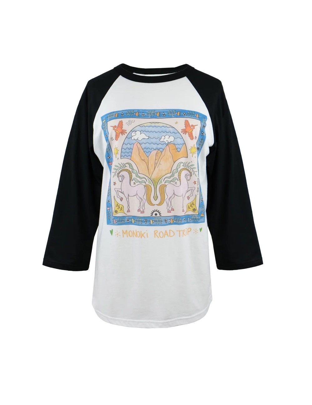 Tee-shirt ROADTRIP Baseball - Black