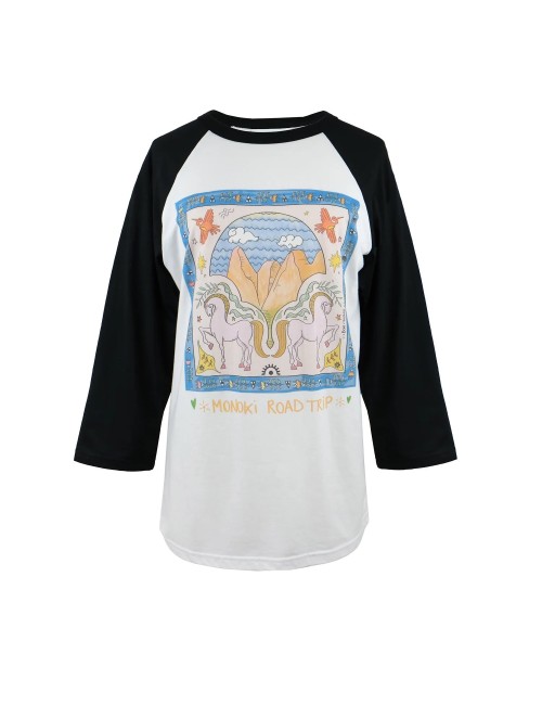 Tee-shirt ROADTRIP Baseball - Black
