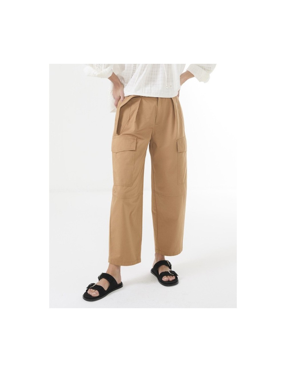 Pantalon EDAN - Camel