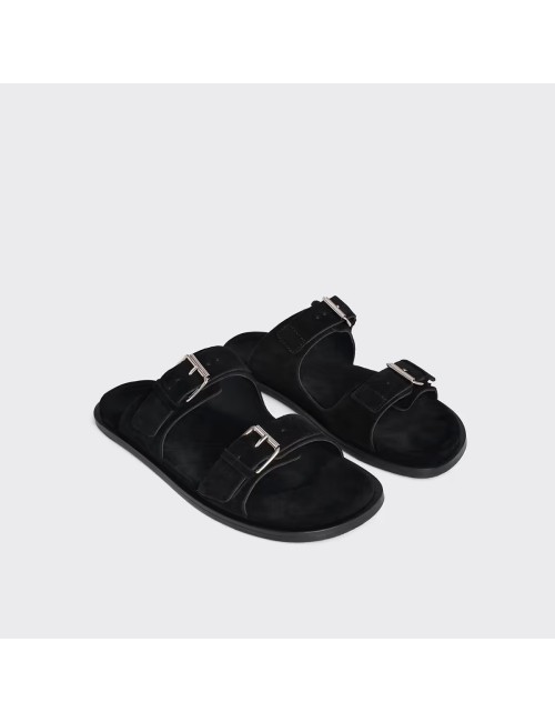 Sandales MARLON Suede - Noir