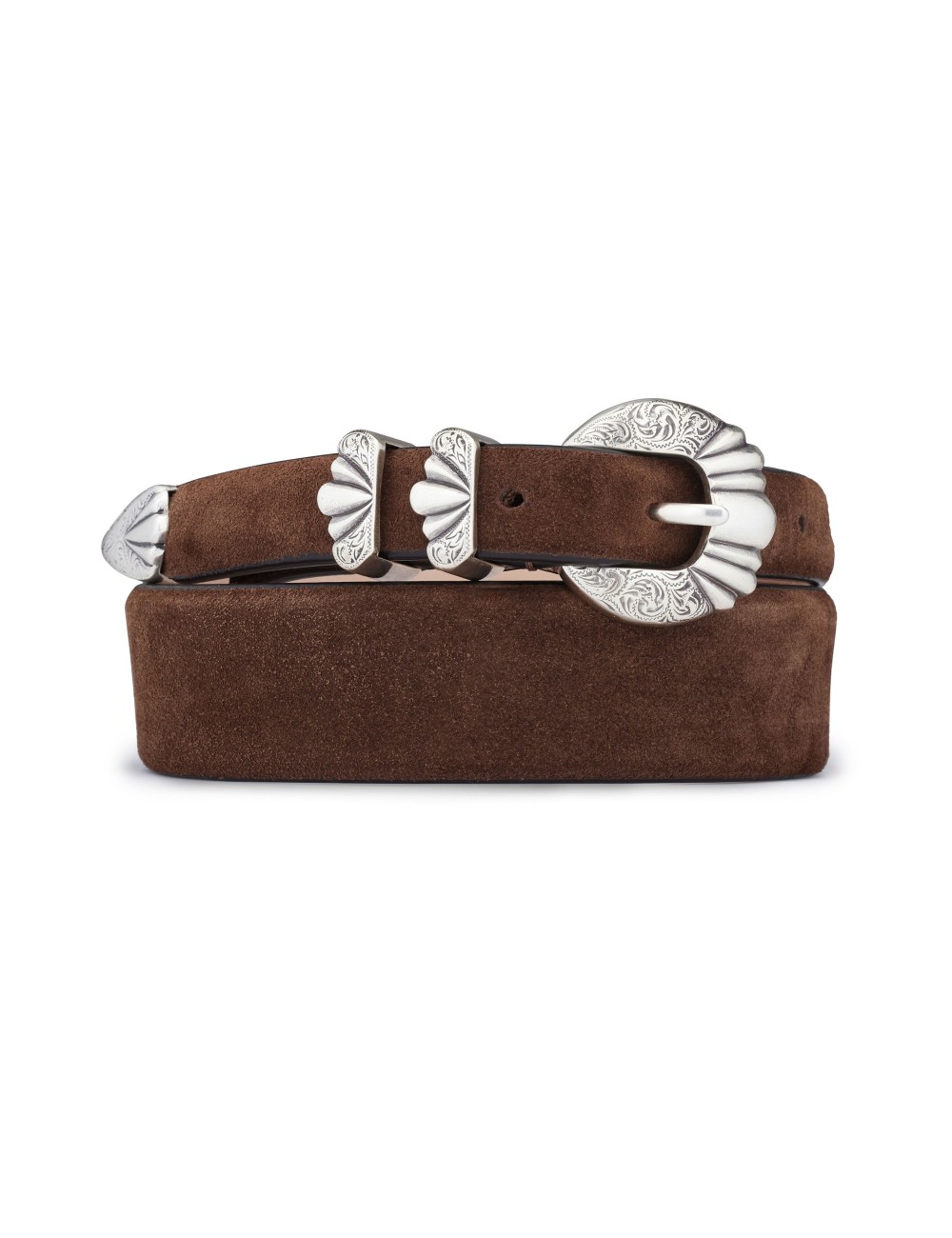 Ceinture VERSAILLES - Daim Marron