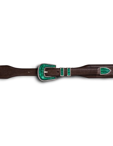 Ceinture CRAZY COLOR - Emeraude