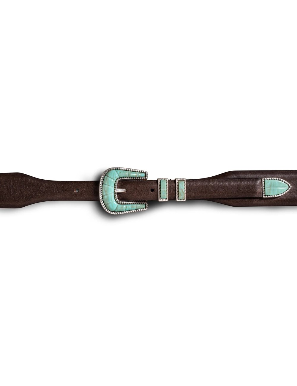 Ceinture CRAZY COLOR - Turquoise Doux