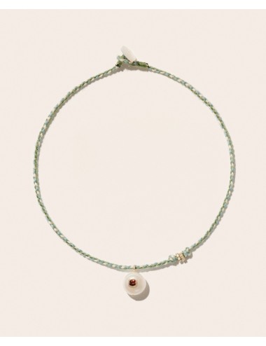 Collier EDDIE - Grenat