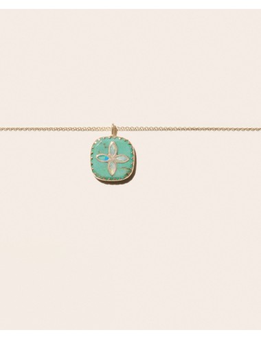 Collier BOWIE - Turquoise, Opale