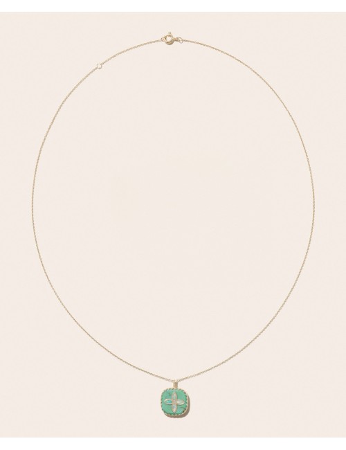 Collier BOWIE - Turquoise, Opale