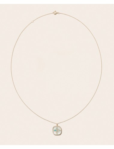 Collier BOWIE - Pierre de Lune, Opale