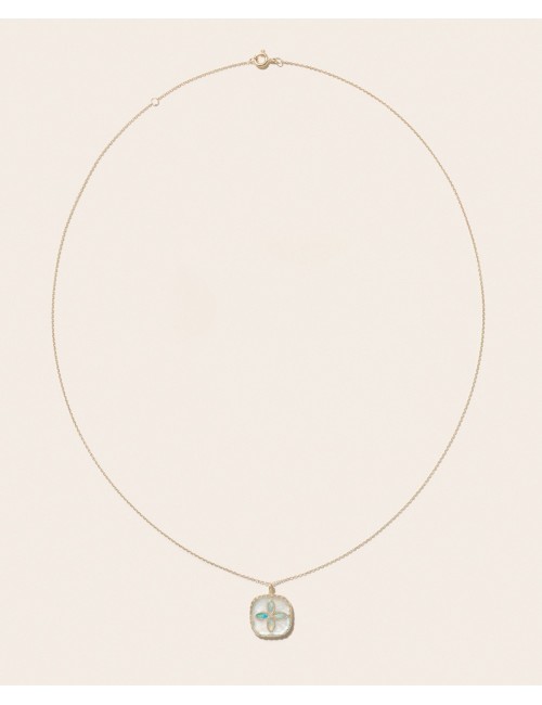 Collier BOWIE - Pierre de Lune, Opale