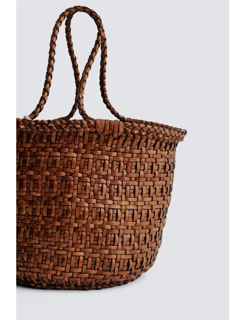 Sac JAVA 2+2 - Brun, bordure noire