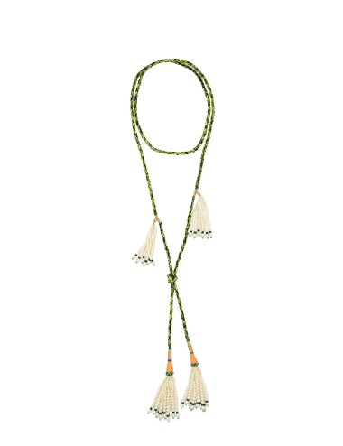 Collier DOUBLE TIE - Vert