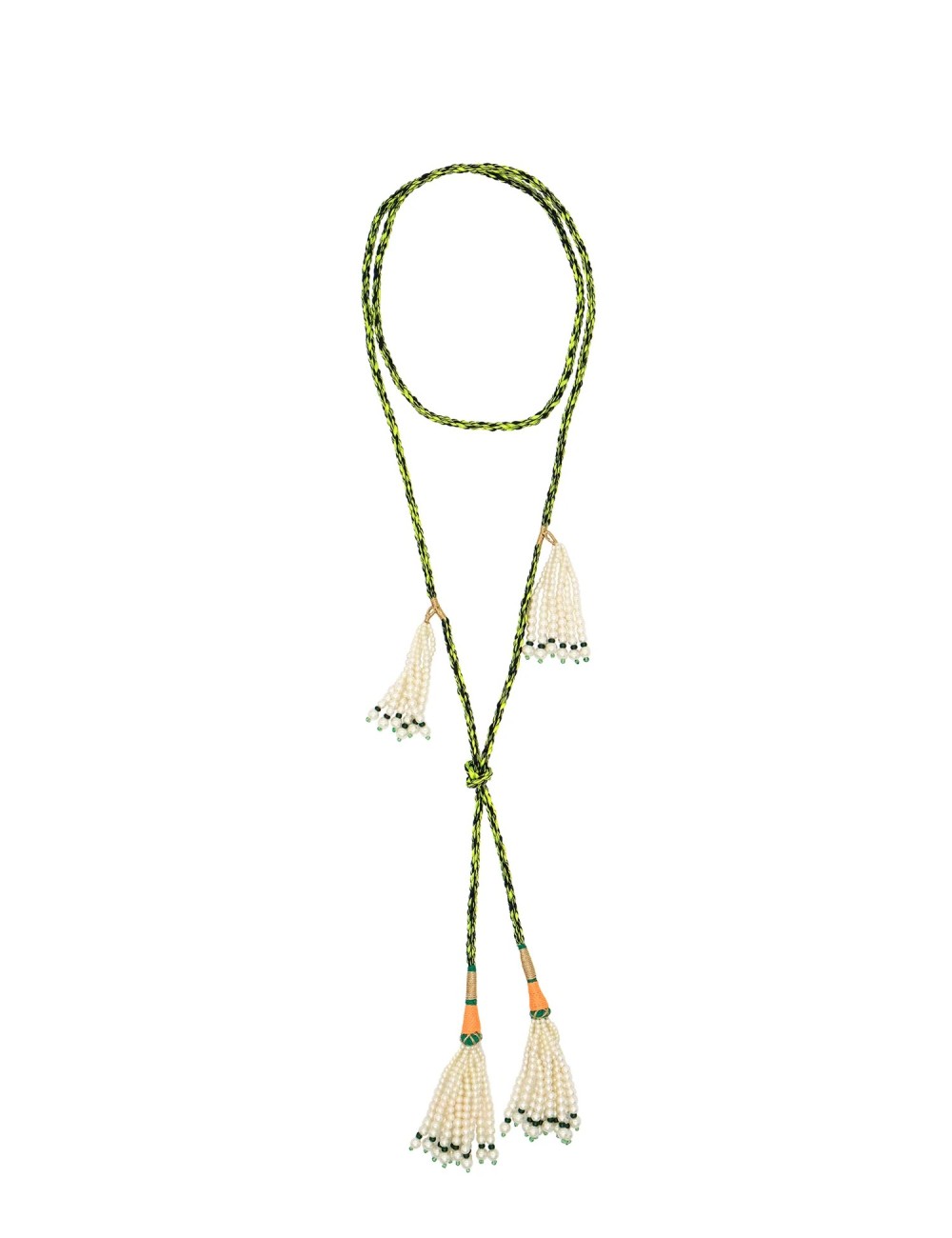 Collier DOUBLE TIE - Vert