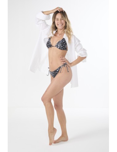 Maillot de Bain POSITANO (Bas) - Black Bandana