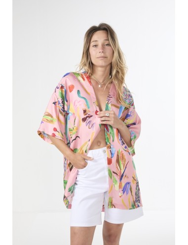 Kimono Court PERRUCHES Rose