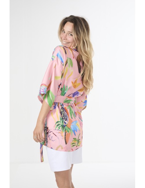 Kimono Court PERRUCHES Rose