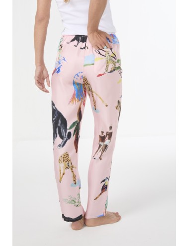 Pantalon JUNGLE SAUVAGE Rose