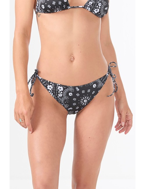 Maillot de Bain POSITANO (Bas) - Black Bandana