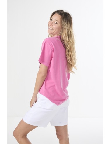 Tee-shirt TRUCKER City - Fuchsia