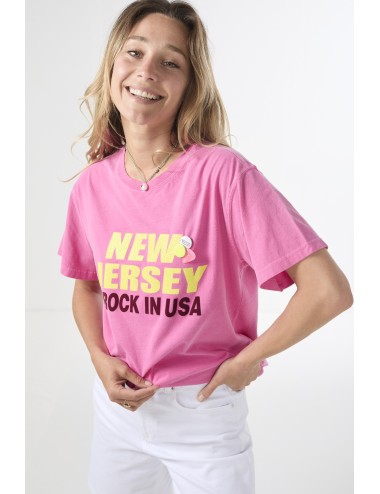 Tee-shirt TRUCKER City - Fuchsia