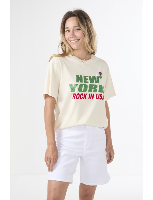 Tee-shirt TRUCKER City - Natural