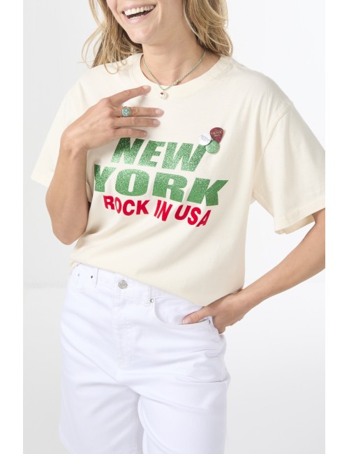 Tee-shirt TRUCKER City - Natural