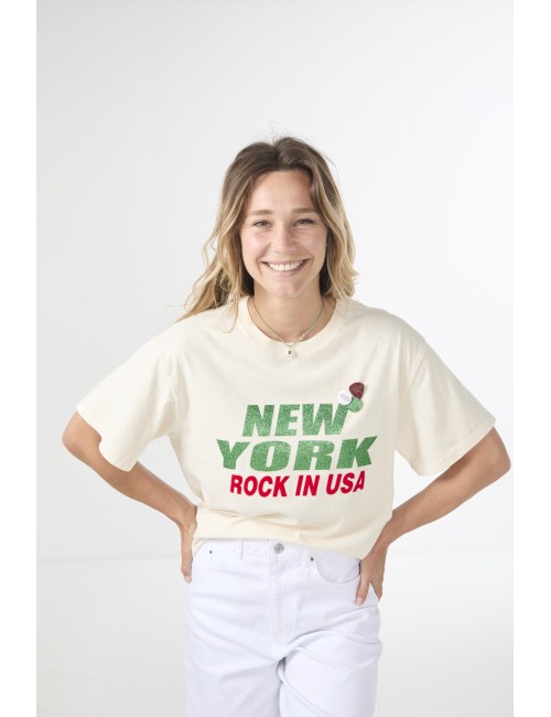 Tee-shirt TRUCKER City - Natural