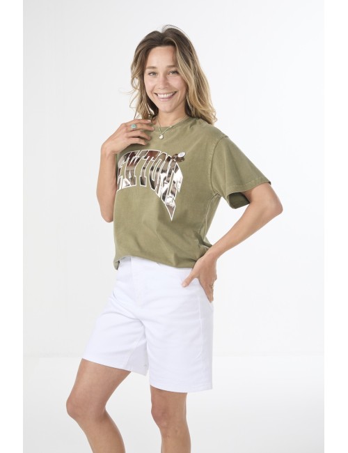 Tee-shirt TRUCKER Tone - Kaki
