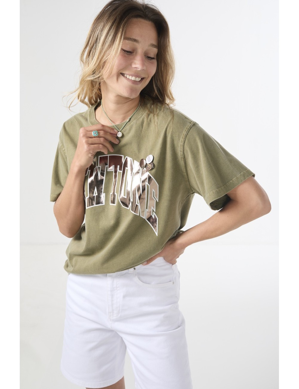Tee-shirt TRUCKER Tone - Kaki