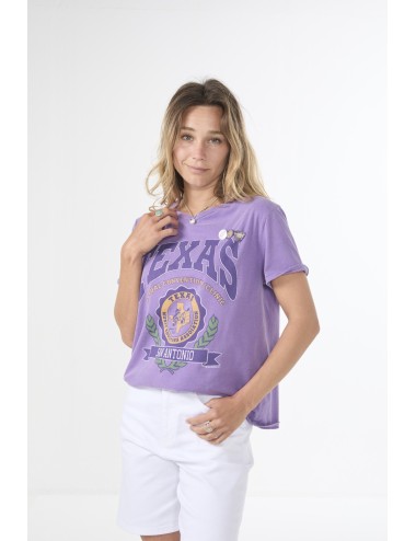 Tee-shirt STARLIGHT Texas - Purple