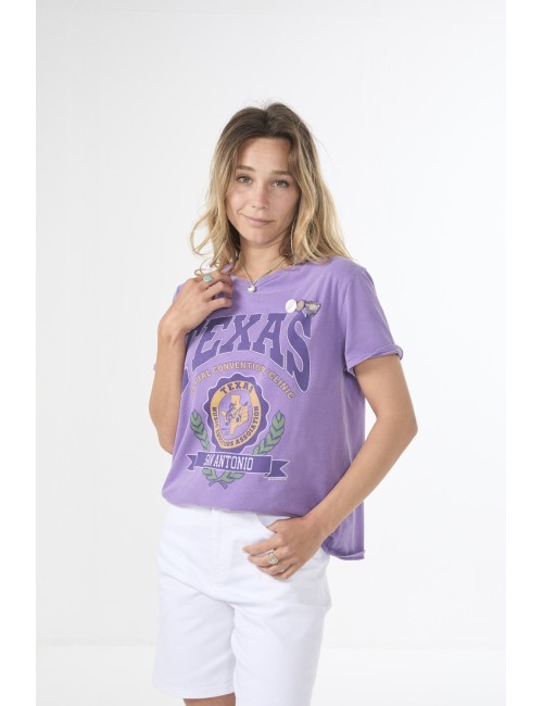 Tee-shirt STARLIGHT Texas - Purple