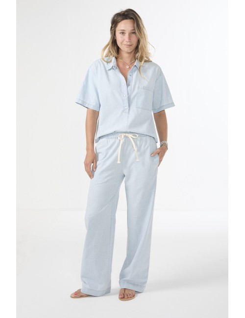 Chemise ADLER - Bleu ciel