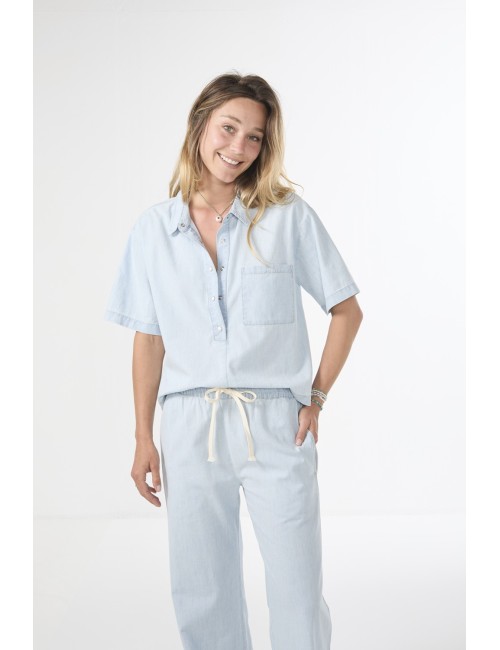 Chemise ADLER - Bleu ciel
