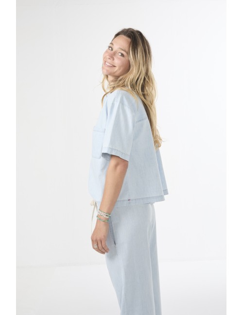 Chemise ADLER - Bleu ciel