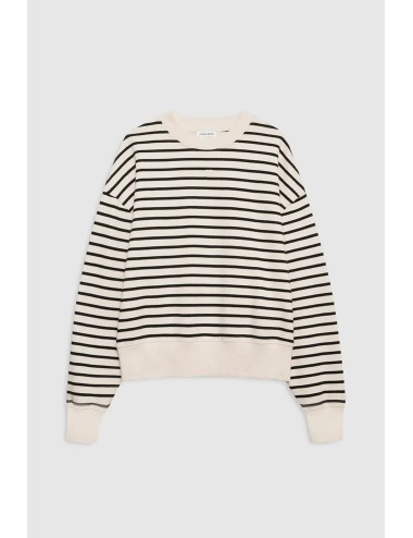 Sweatshirt DEAN - Rayures Noir et Blanc