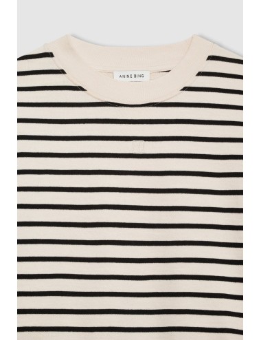 Sweatshirt DEAN - Rayures Noir et Blanc