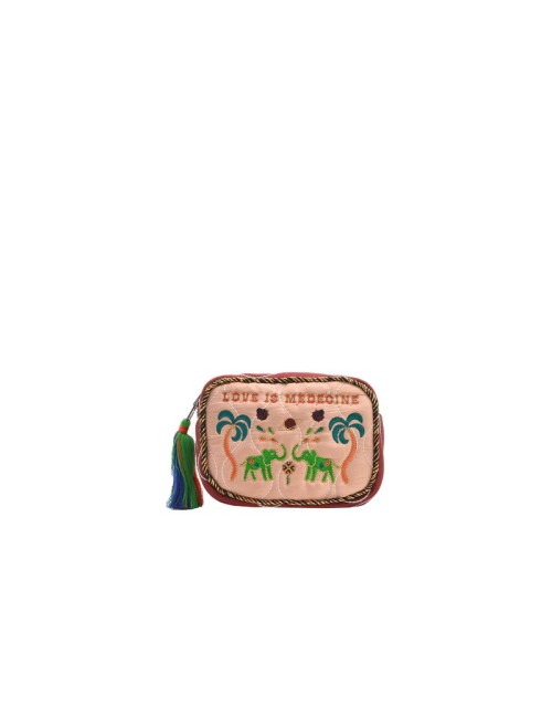 Pochette Baby LOVE IS MEDECINE - Rose / Framboise
