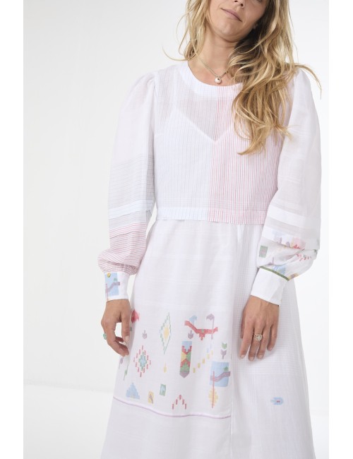 Robe Nina - Jamdani