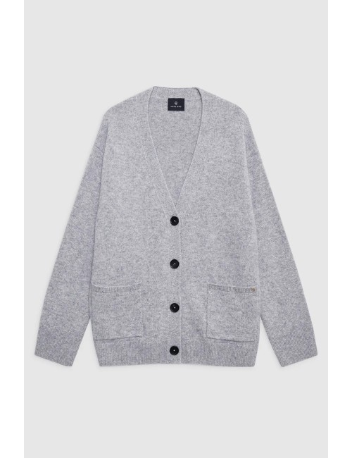 Cardigan JACKSON - Medium Heather Grey