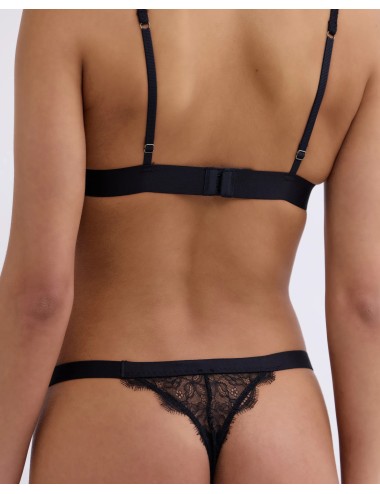 LOVE LACE Noir texturé