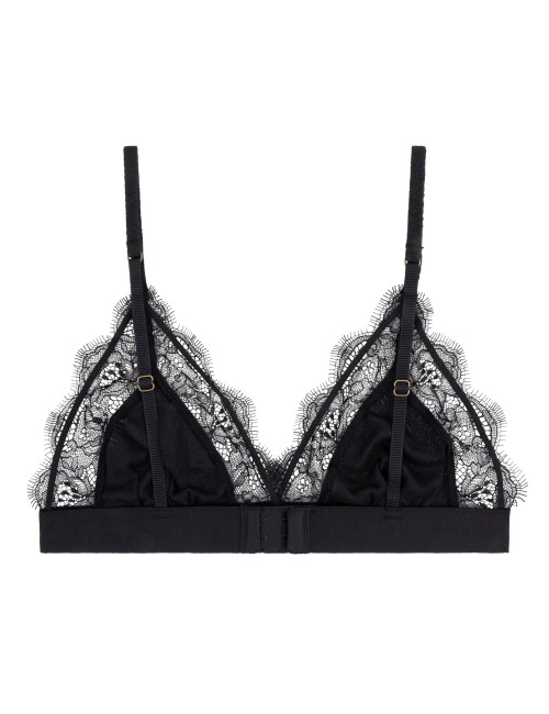 LOVE LACE Noir texturé