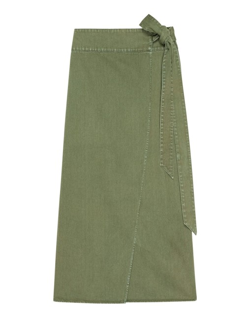 The Wrap Skirt - Classic Army
