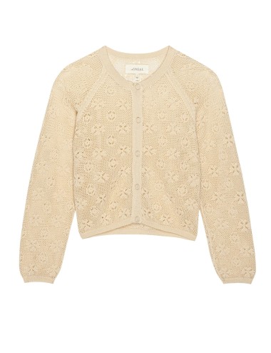 The Crochet Cardigan - Natural