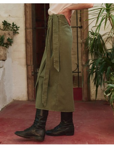 The Wrap Skirt - Classic Army