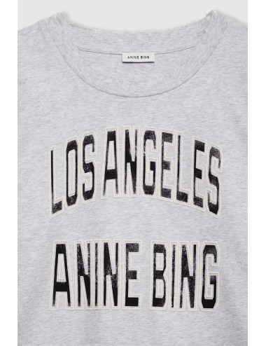 Tee-shirt cropped JOHNNY - Grey