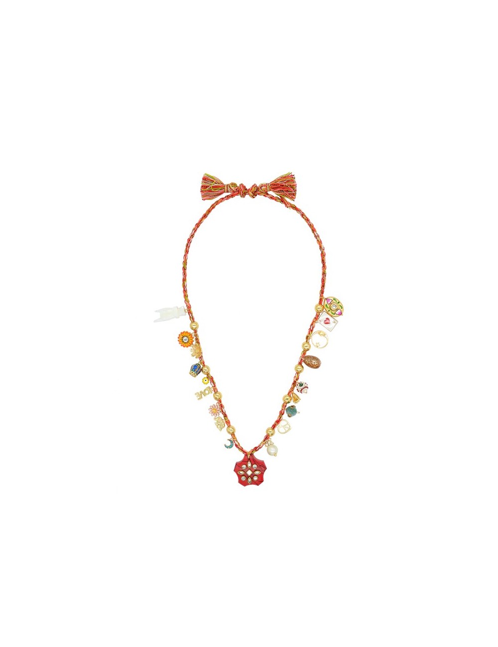 Collier GRIGRI Star - Rouge