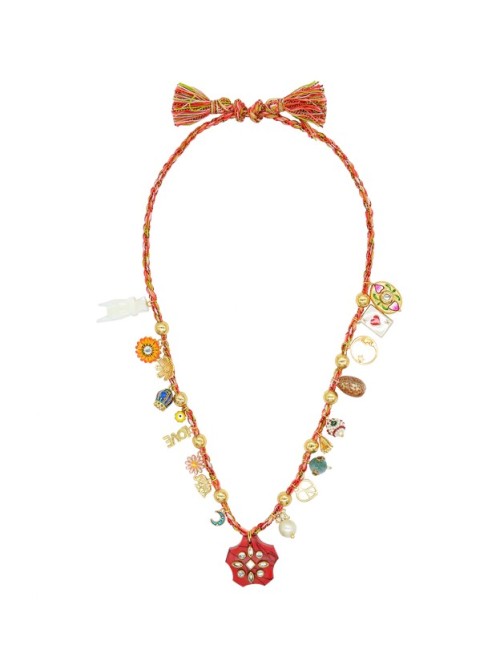 Collier GRIGRI Star - Rouge